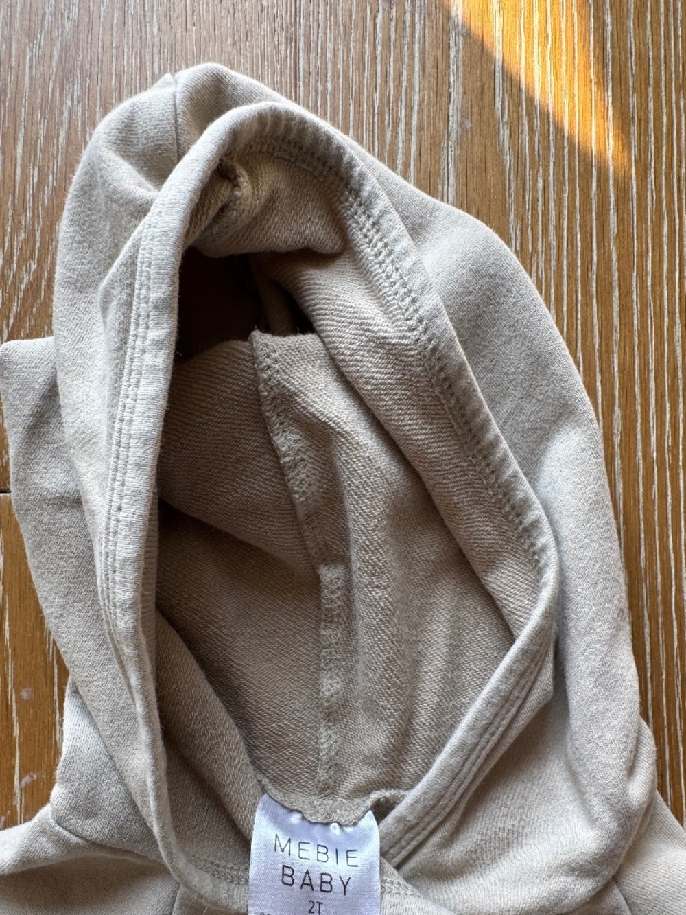 Mebie Baby - Toddler Sweat Suit - Tan - Size 2T - Picture 3 of 4